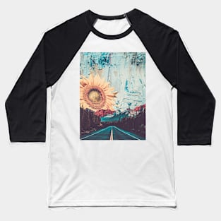 Surreal Landscape Baseball T-Shirt